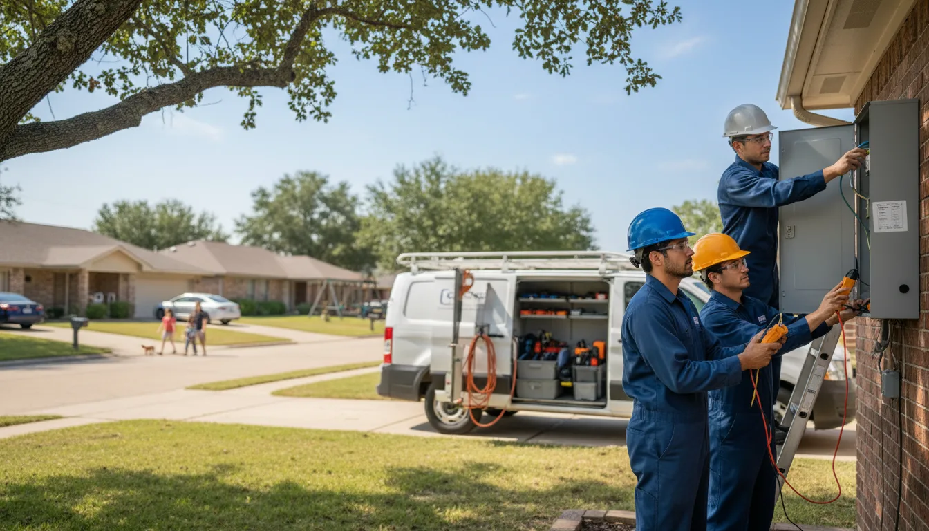 Certified electrician providing emergency electrical services in Hartford, SD